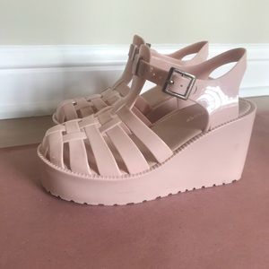 Pink jelly wedges!